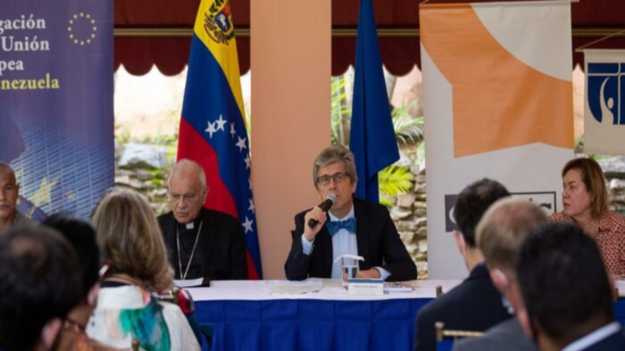 Este martes anunció la delegación de la Unión Europea (UE) en Venezuela que invertirá 5,5 millones de euros en 8 proyectos sociales.