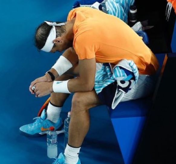 Rafael Nadal psoas ilíaco