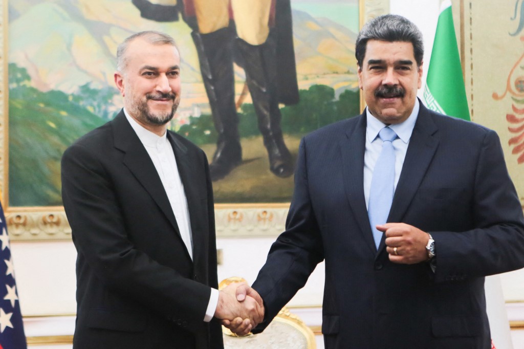 maduro canciller iraní