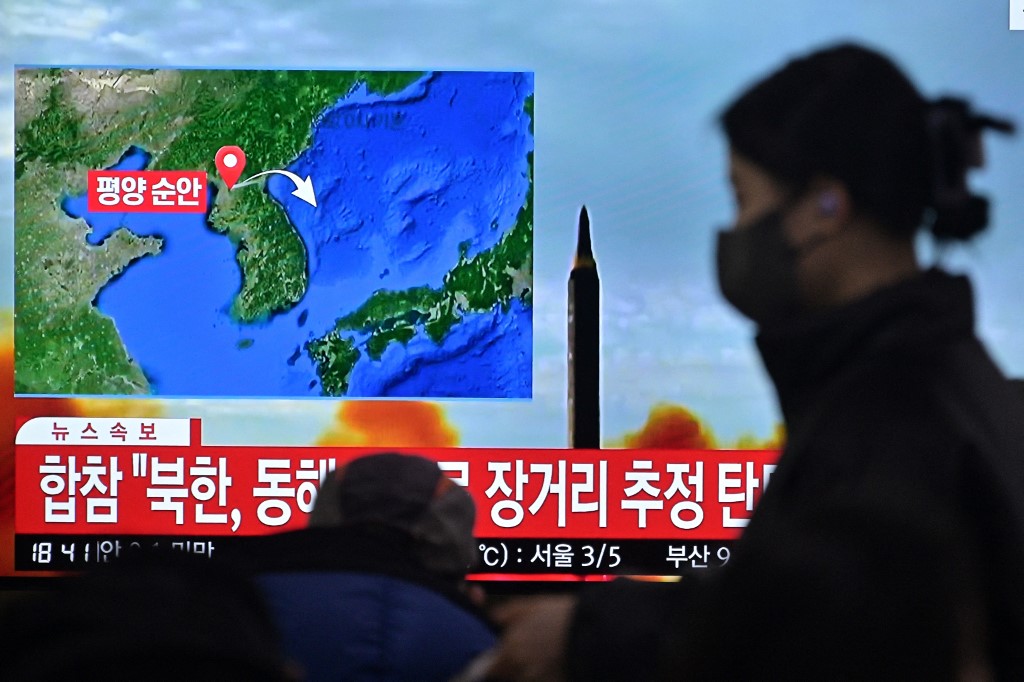 Corea del Norte disparó un misil balístico no identificado