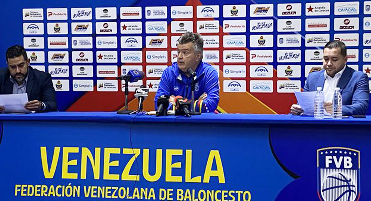 Duró expresó optimismo de cara a los encuentros de la selección en el Poliedro de Caracas