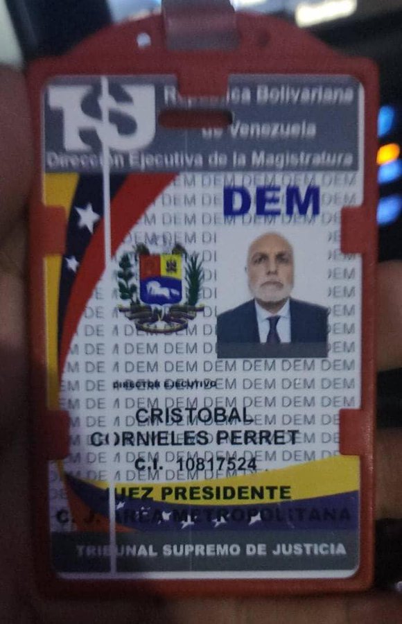 PNCC detuvo a Cristóbal Cornieles, presidente del Circuito Judicial de Caracas y al juez José Mascimino Márquez García por delitos de corrupción