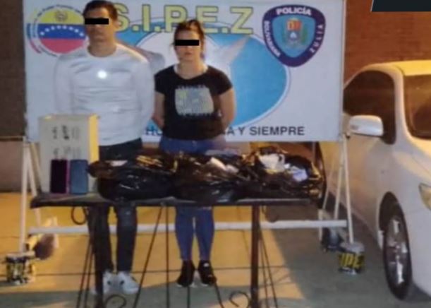 pareja detenida