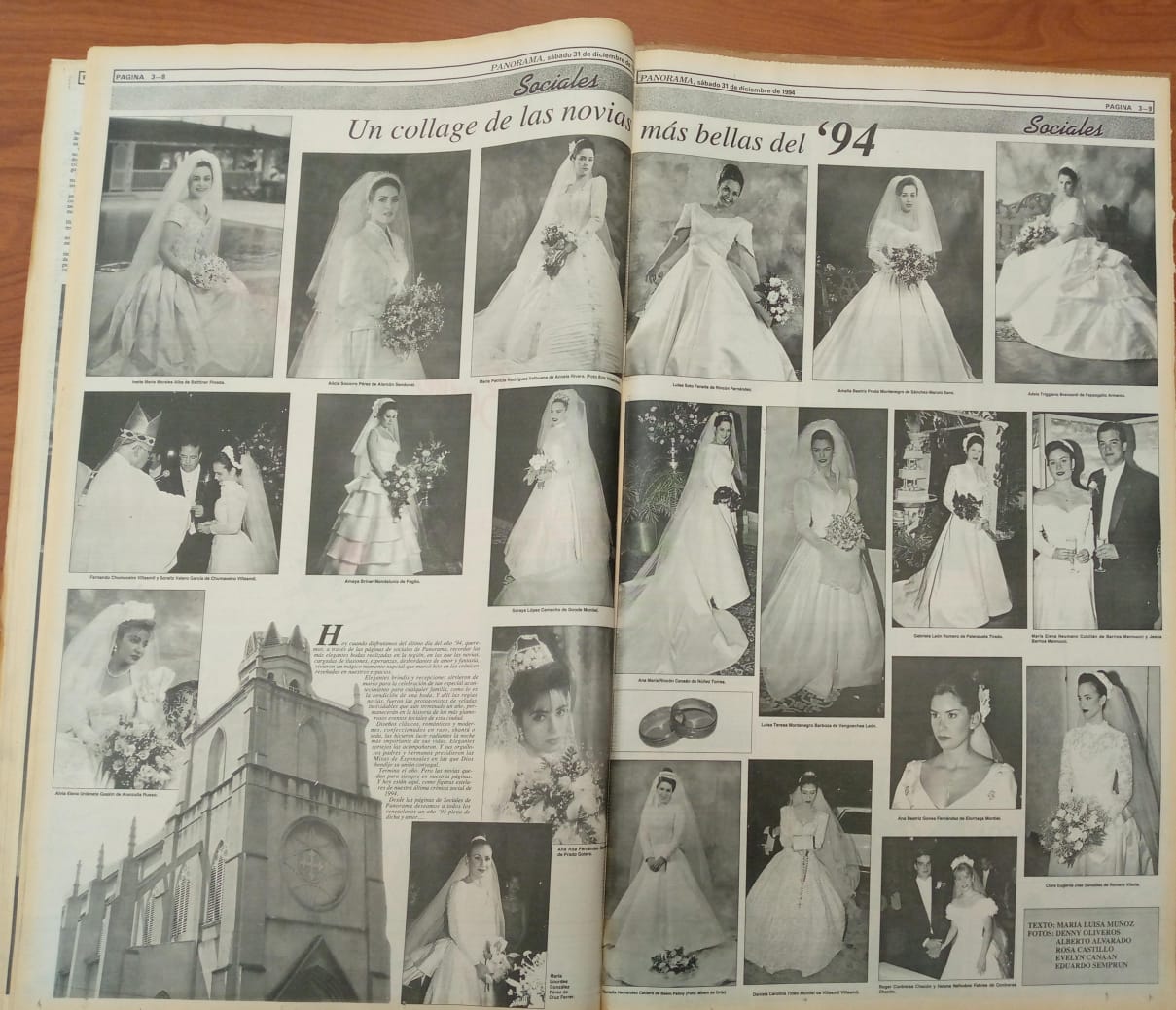 Las deslumbrantes novias de 1994