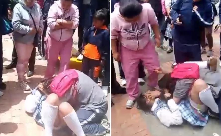 Estudiantes protagonizaron violenta pelea incitada por una representante
