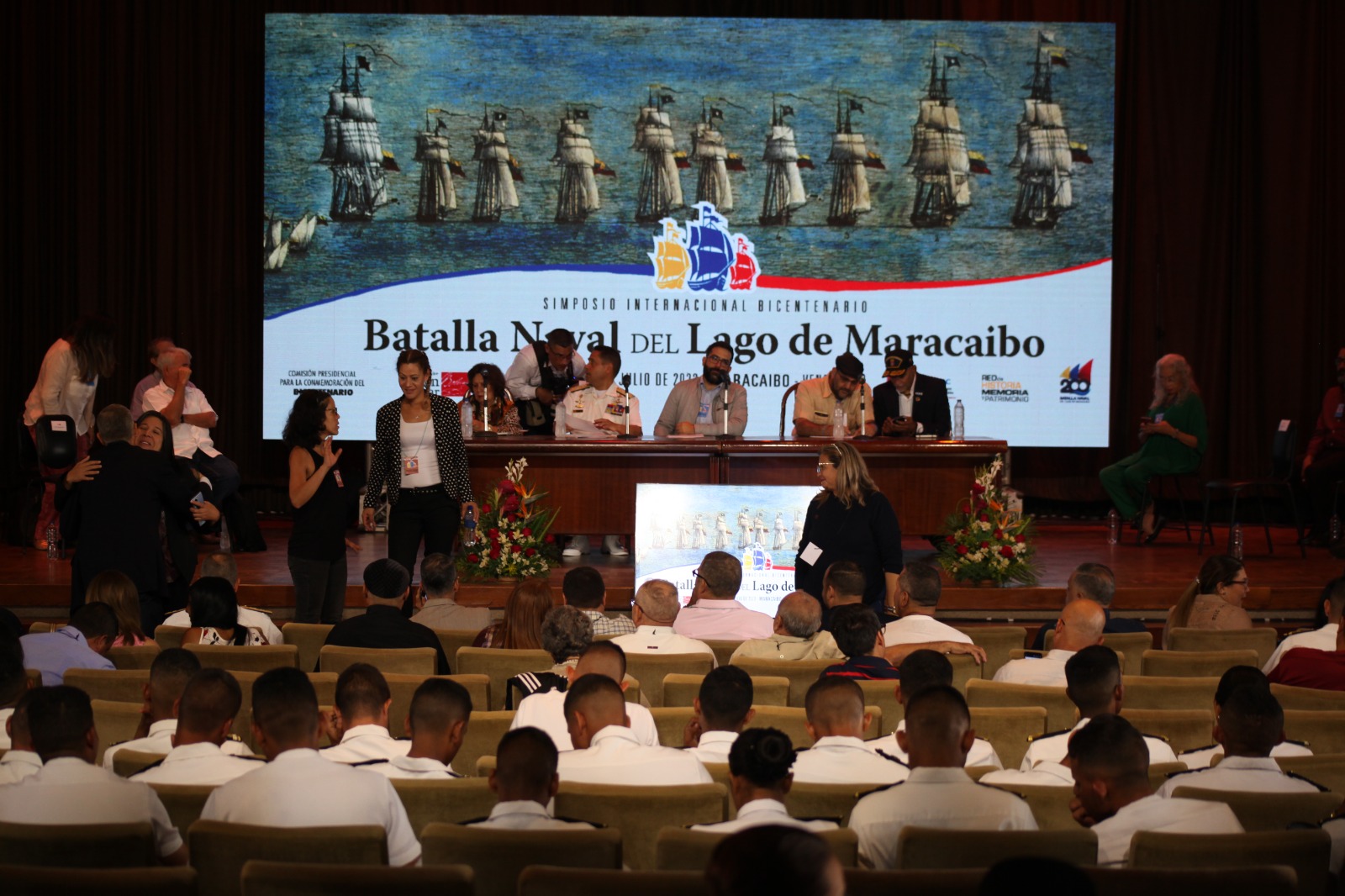 Arrancó fiesta bicentenaria de la Batalla Naval del Lago de Maracaibo con instalación de Simposio Internacional