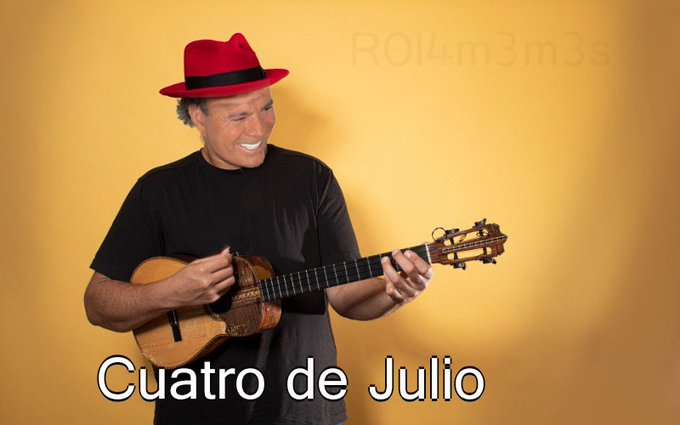 Julio Iglesias se la goza con los memes del mes: "Son muy divertidos"