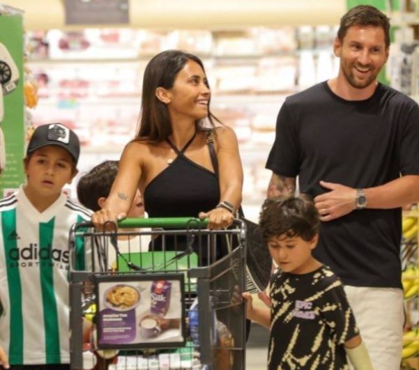 Messi supermercado de Miami