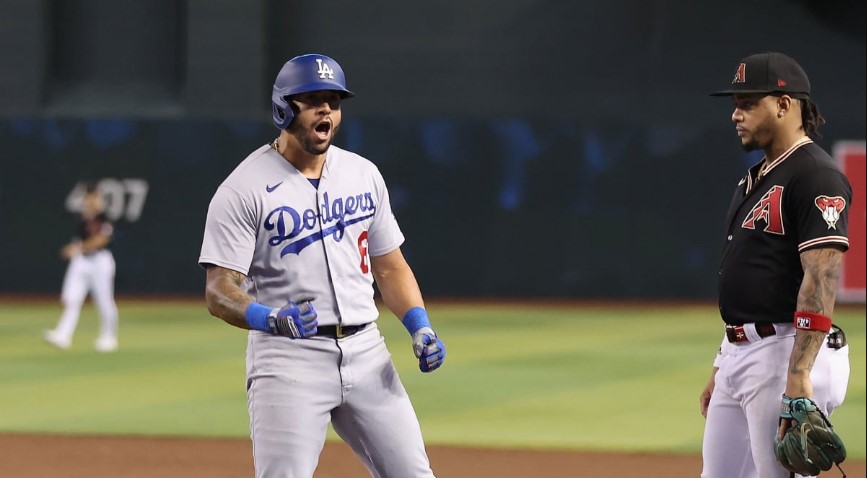 David Peralta se viste de héroe con los Dodgers (Video)