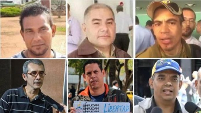 Condenan a más de 16 años de prisión a seis sindicalistas venezolanos acusados de conspiración y asociación para delinquir