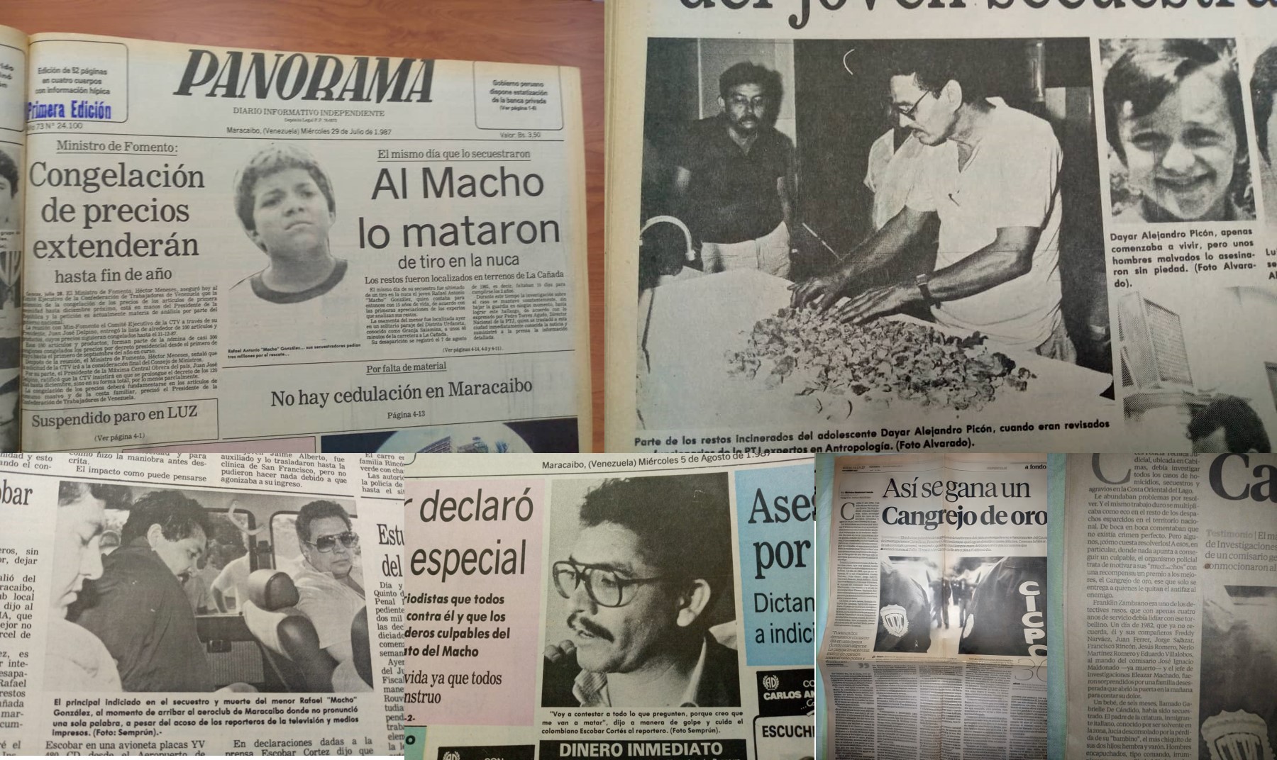 Tres secuestros que sacudieron al Zulia: Macho González, Dayar Picón y Gabriele De Cándido