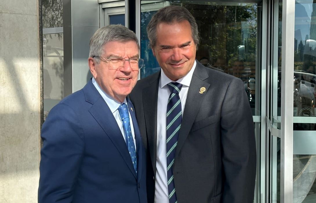 Presidente del Comité Olímpico ya está en Chile para la inauguración de los Juegos Panamericanos