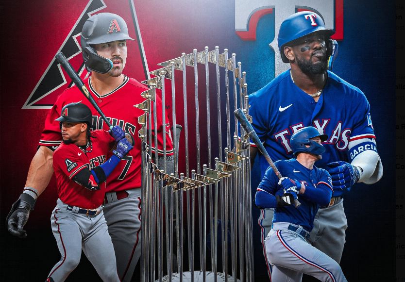 Rangers y Diamondbacks se enfrentan en una Serie Mundial inédita