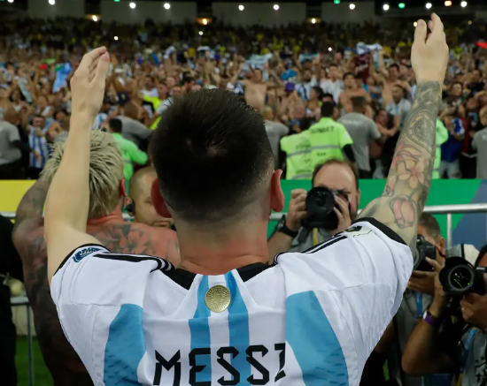 Lionel Messi barrio de Rosario