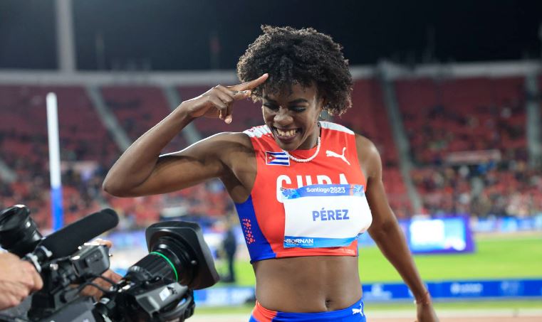 Leyanis Pérez, la plusmarquista cubana que suplió el trono de Yulimar Rojas en los Panamericanos