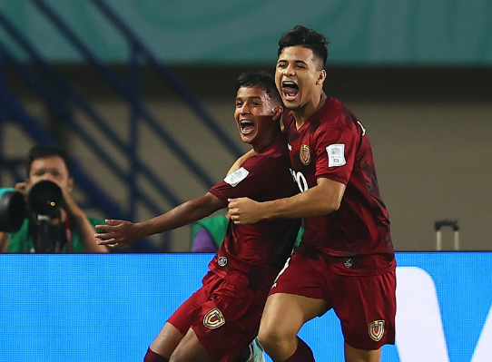 La Vinotinto goleó 3-0 a Nueva Zelanda en su debut en el Mundial Sub-17 (Video)