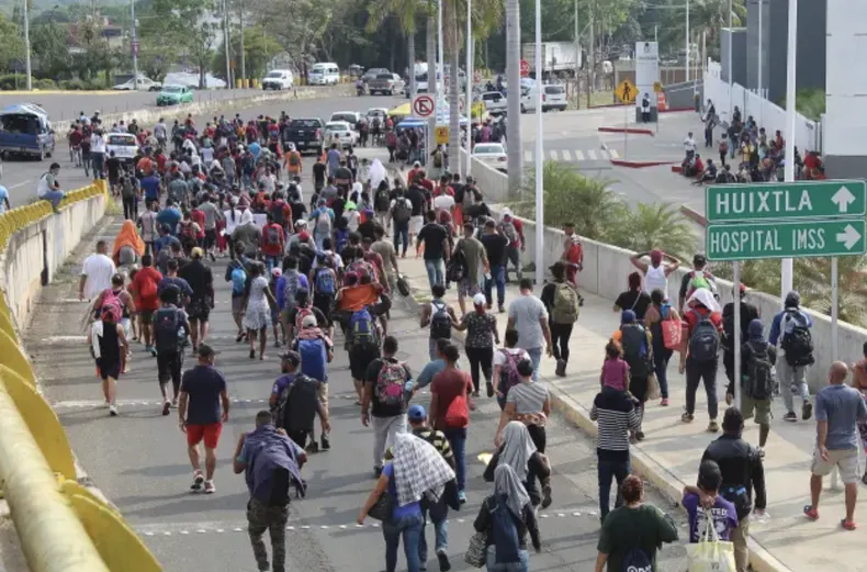 Migrantes venezolanos