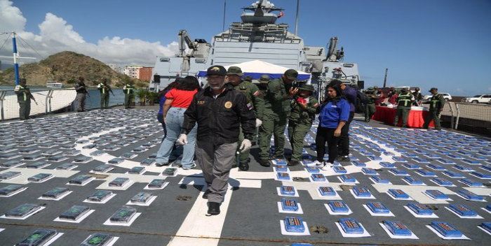 Venezolanos, cocaína