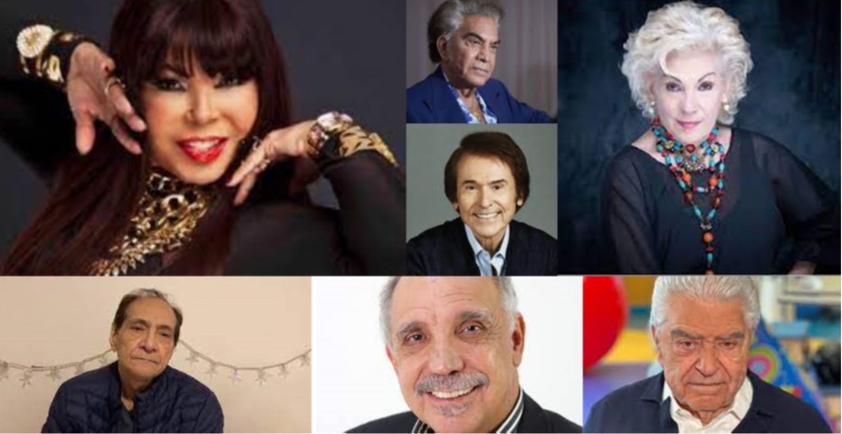 Este año Lila cumple 84 años, El Puma 81, Miguel Ángel Landa 88, Mirla 83, Ricardo Portillo 81, Raphael 81 y Don Francisco 84
