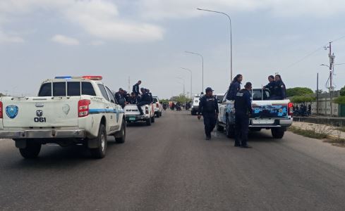 Desplegados más de 260 funcionarios en La Cañada de Urdaneta ante amenazas contra colegios y liceos