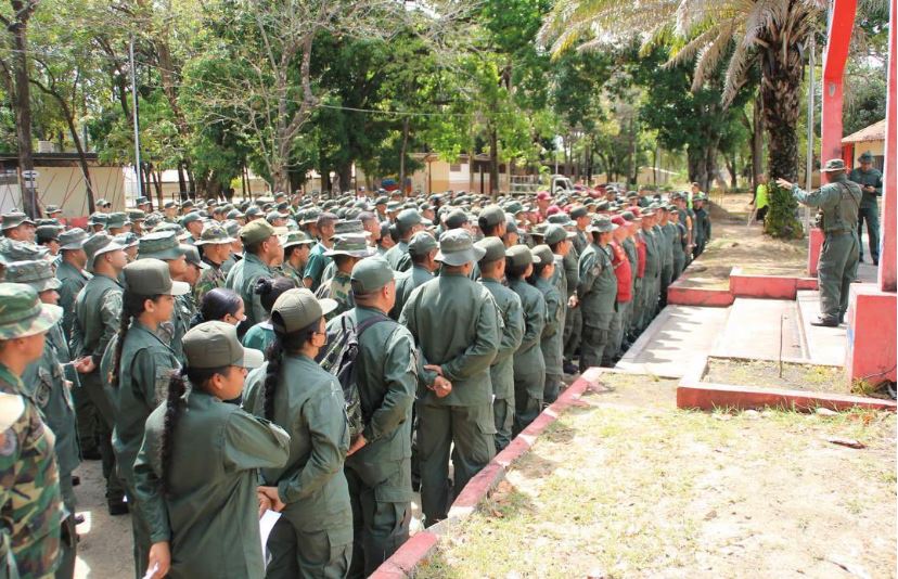 Fuerza Armada desplegada en el Esequibo.