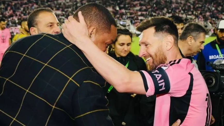 Will Smith saludó a Messi