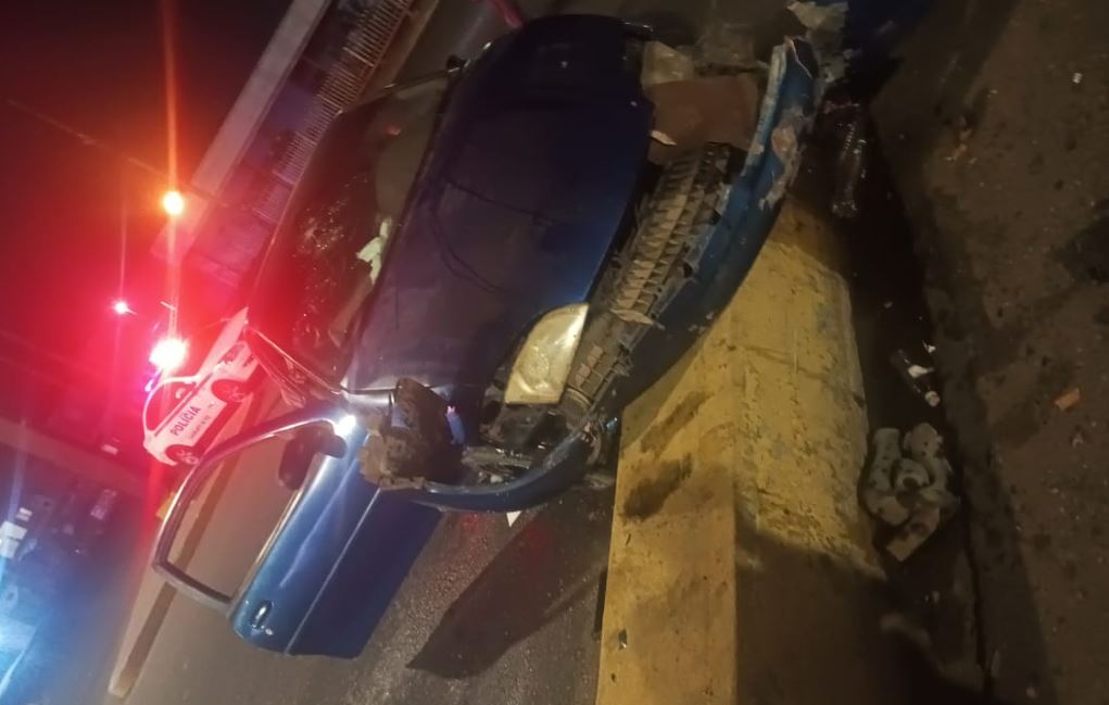 Con tres impactantes choques amaneció Cabimas