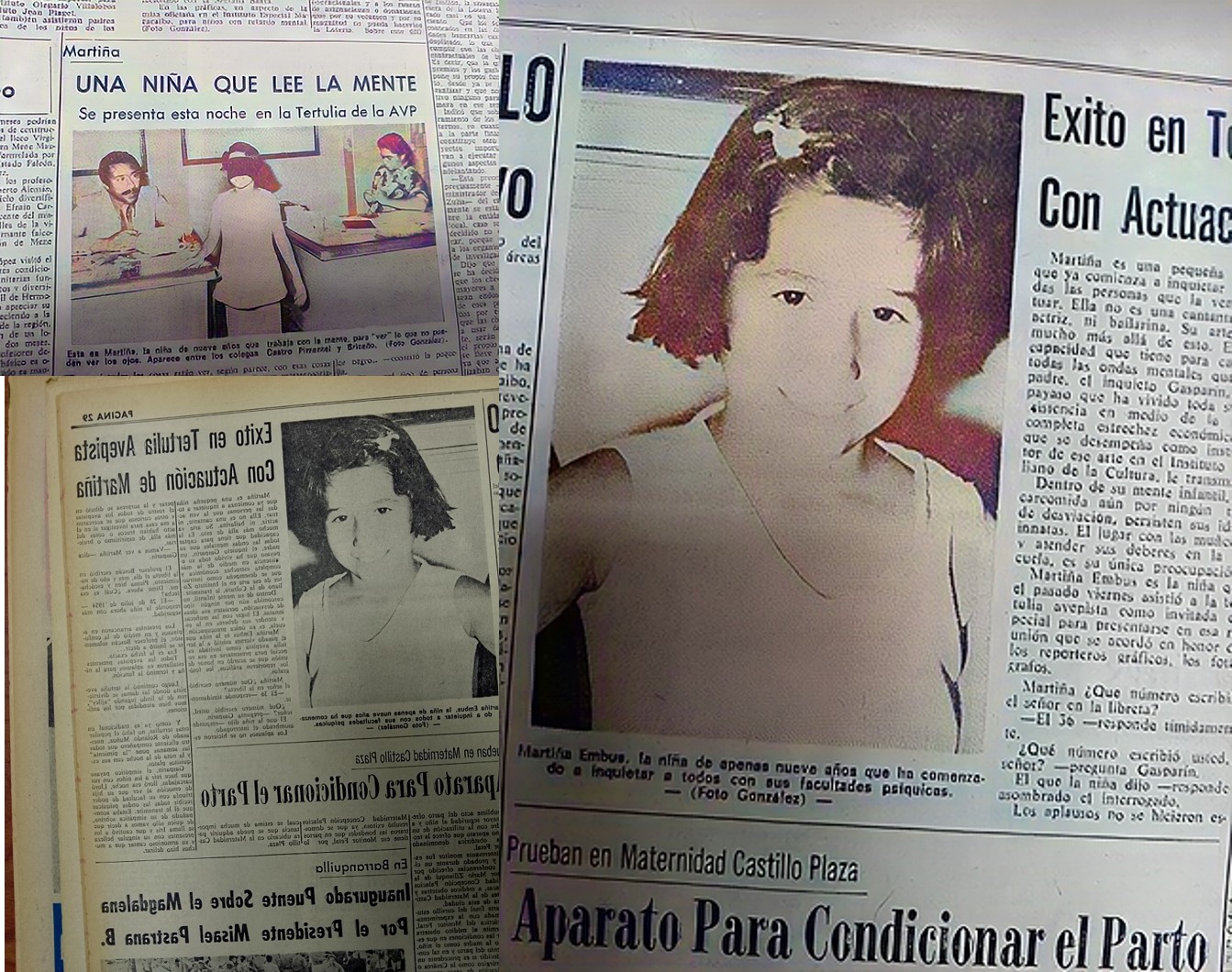 La niña que leía la mente: Historias asombrosas del pasado