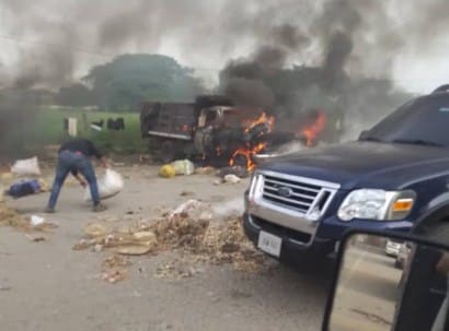 Reportan fuerte enfrentamiento entre yukpas y funcionarios militares en la Villa del Rosario (+Videos)