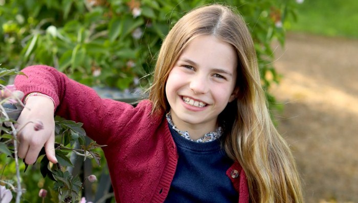 La princesa Charlotte cumple 9 años y Kate Middleton lo anuncia con esta fotografía
