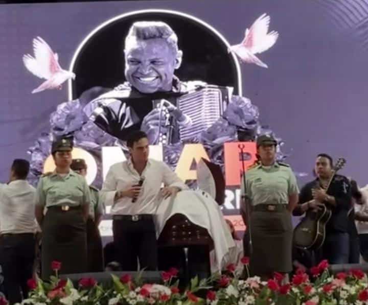 Silvestre Dangond se despide de Omar Geles: Nos dejaste "A Blanco y Negro" (+Video)