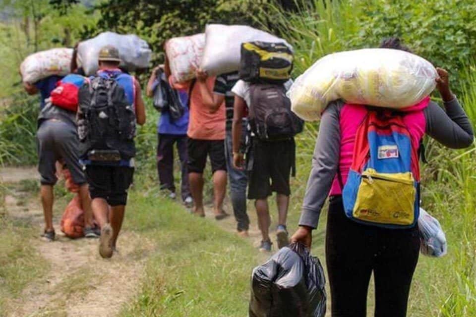 Migrantes venezolanos