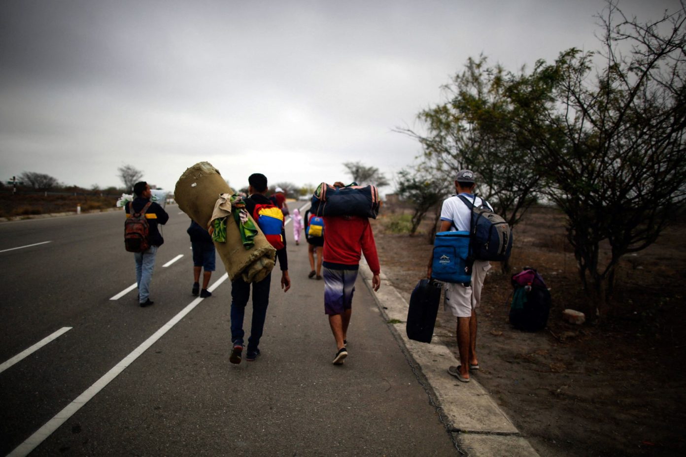 Migrantes venezolanos