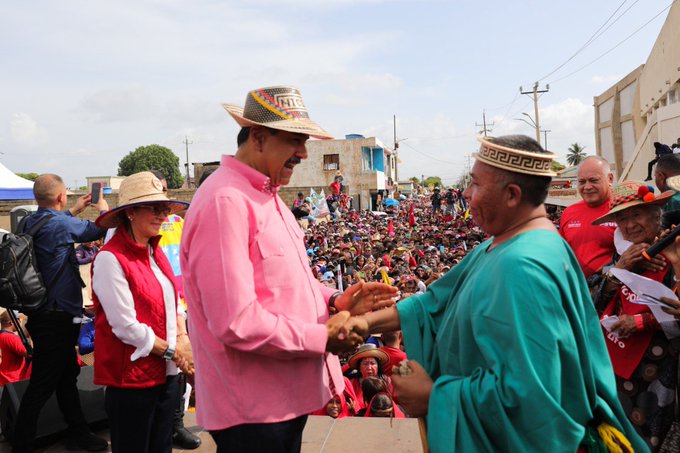 Maduro anunció la construcción del parque solar en Mara