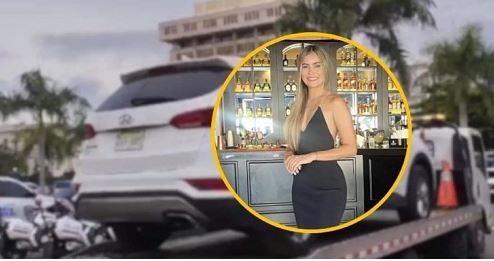 Detenida venezolana por presuntamente atropellar a un dominicano