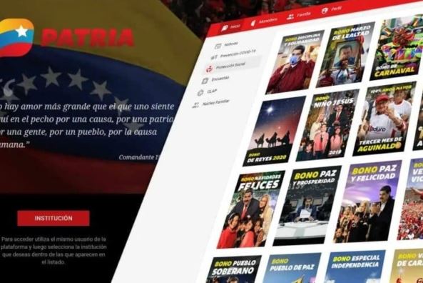Envía la palabra bono con tu número de cédula para que te llegue "Venezuela en Navidad"