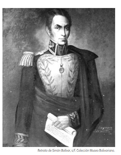 La primera estatua de Bolívar