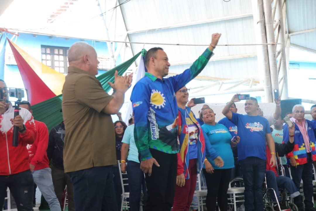 Diosdado Cabello juramenta comando de campaña del PSUV en Portuguesa