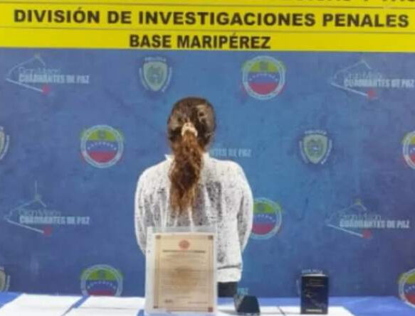 Detienen a mujer que intentó cobrar 25 millones de dólares en el BCV con un título financiero falso