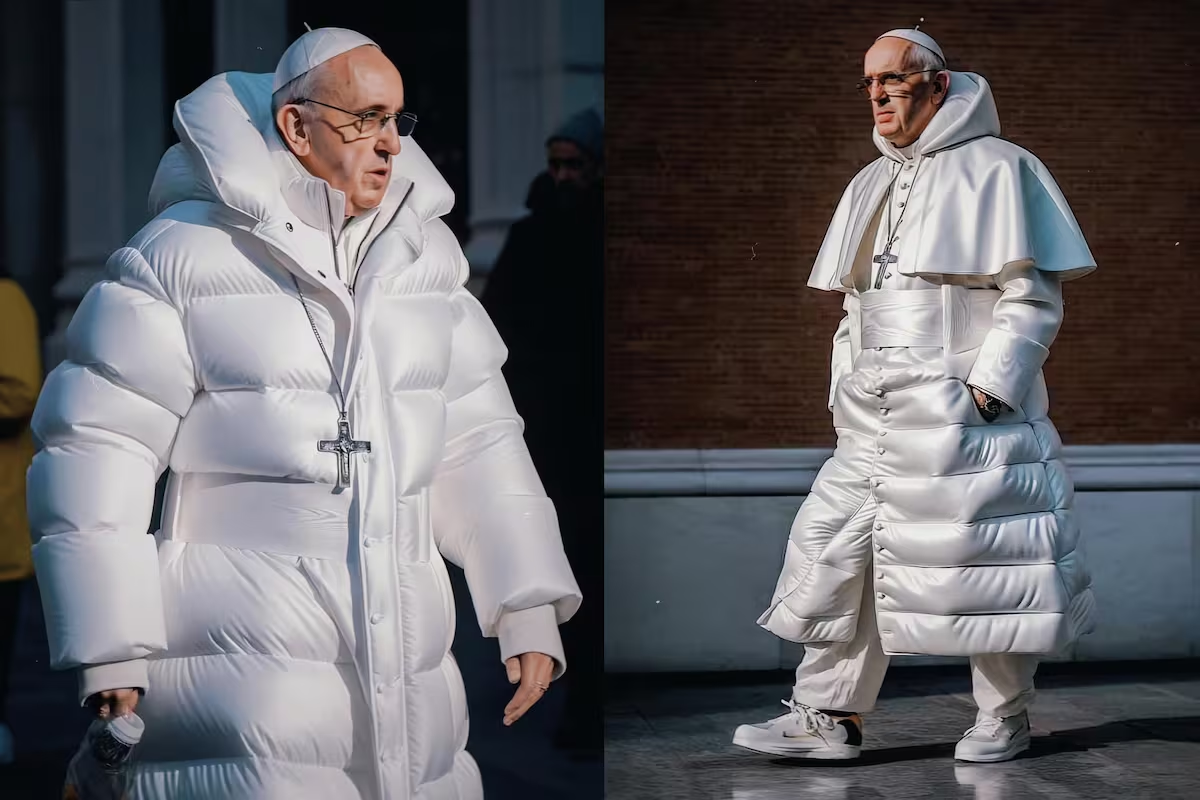 Las imágenes famosas hechas con IA donde el Papa Francisco fue protagonista