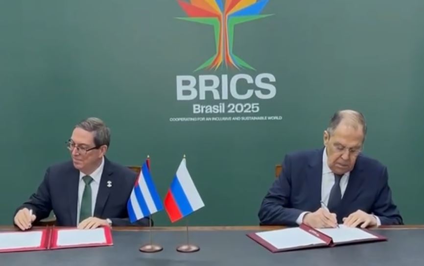 Rusia y Cuba firmaron una declaración contra las sanciones unilaterales