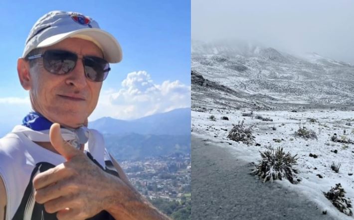 Fallece senderista durante carrera de montaña en plena nevada en Mérida