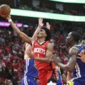 Rockets de Houston igualan la serie 1-1 al vencer a los Warriors de Golden State