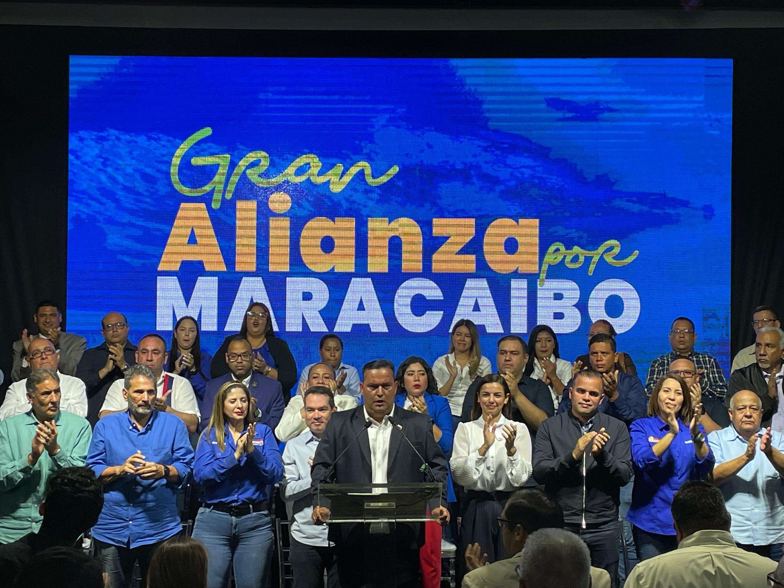 Gran Alianza por Maracaibo presentó a Adrián Romero como su candidato a la Alcaldía