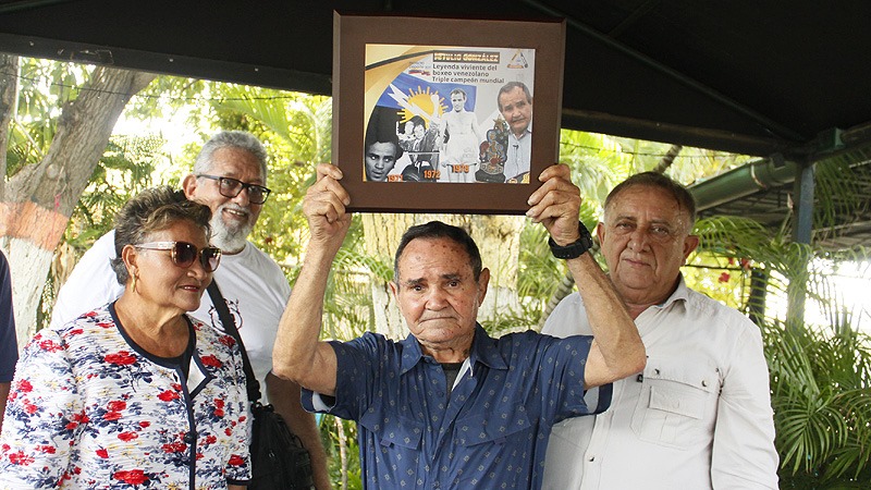 Jubilados del IND y Proyecto Deporte Soy dan gran bienvenida a Betulio González