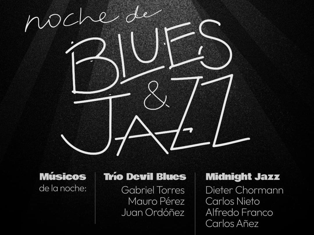 noche de blues y jazz