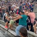 Aficionados del PSG y Botafogo protagonizan brutal pelea