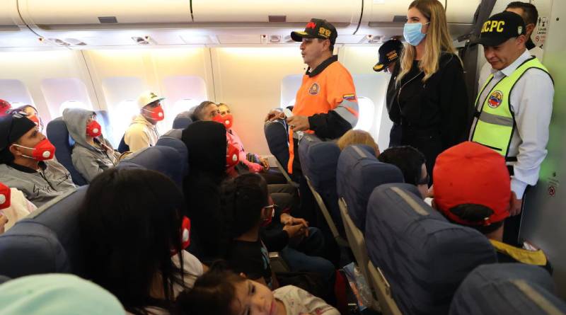 Más de 250 venezolanos retornan desde México a través del Plan Vuelta a la Patria
