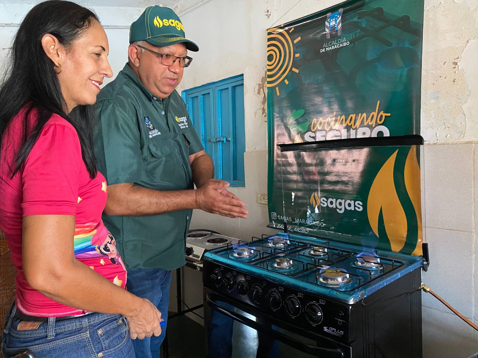 Alcaldía de Maracaibo instala servicio de gas en el CEIP Nuestra Señora de Pompeya a través del programa 