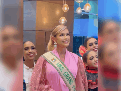 La venezolana María Victoria Urbina conquistó el título de 1st Runner-Up Elite en el Mrs. Grand International 2025